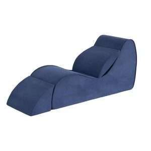 multifuction Yoga sofa made of compressed foam sponge in blue color