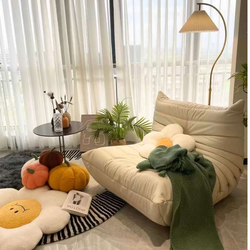 Recline sofa Compressed Lounger chair GC- LS018