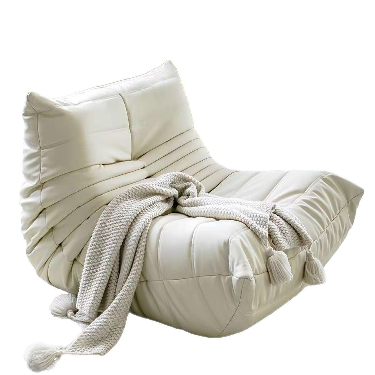 Recline sofa Lounger chair GC- LS018 White color