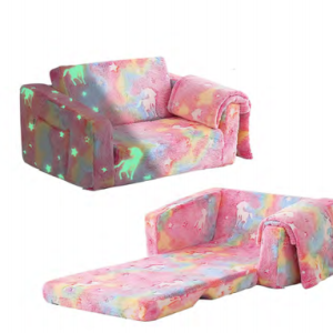 3 in 1 Sofa Lounger Convertible Sofa Glow in the Dark for Kid