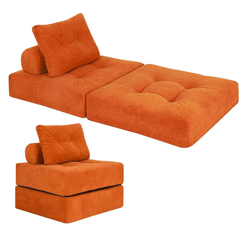 Customization Modern Folding Sofa Bed Mattress Single Recliner - Image 2