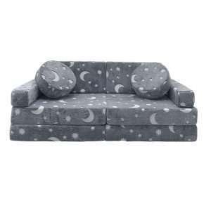 Kid play couch gray color with EN71 certification