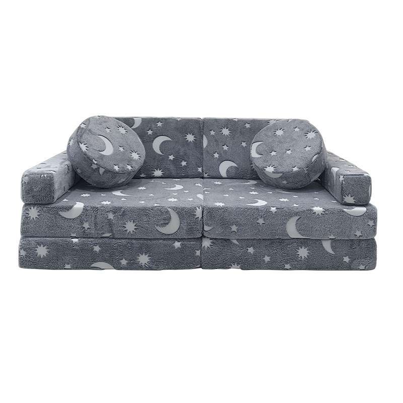 Kid play couch gray color with EN71 certification