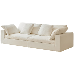 Modern Apartment Modular Sponge Compression Boneless Sofa