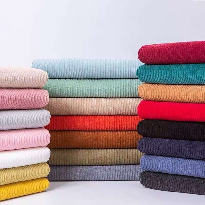Heavy corduroy is the preferred choice for sofa upholstery.